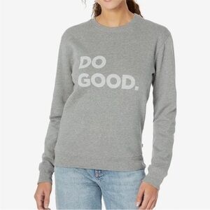 Cotopaxi NWT Do Good Crewneck Sweatshirt
Heather Grey Women's - L